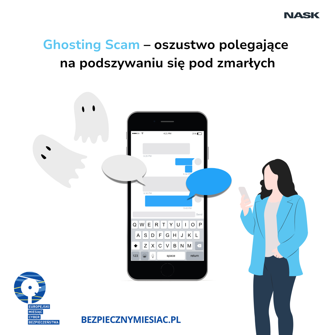 Uważaj na "ghosting scam" – oszustwo podszywające się pod zmarłe osoby!