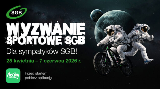 Startuje Wyzwanie Sportowe SGB 2026 – i Ty możesz się zapisać!